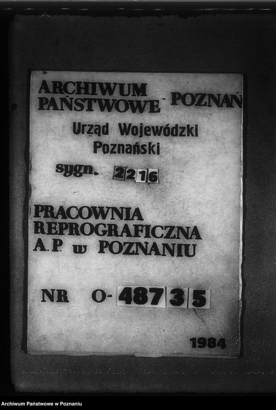 Obraz 1 z jednostki "Przejęcie majątku Rucewko powiat inowrocławski"