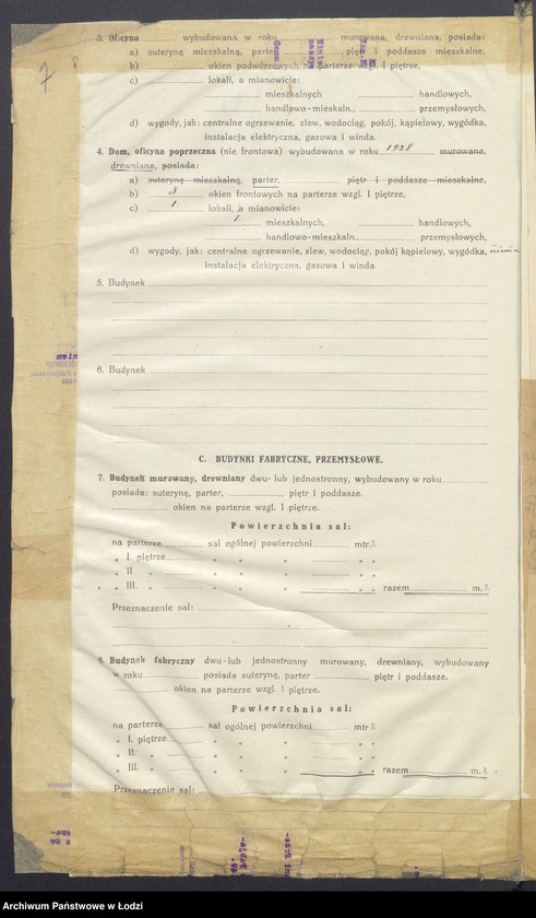 image.from.unit.number "Księga inwentarzowa nieruchomości m. Łodzi ul. Bielańska"