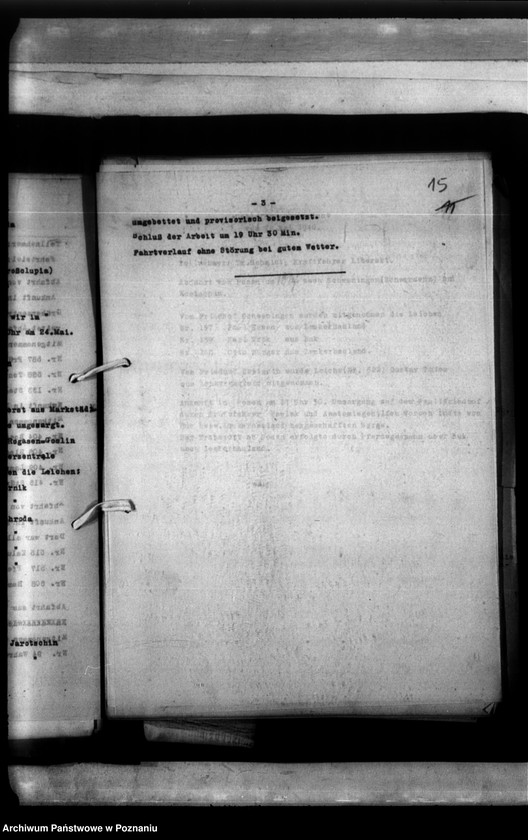 Obraz 20 z jednostki "Überfühnugsberichte - translokacje zwłok"