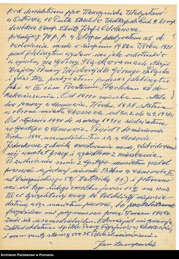 Obraz 17 z jednostki "Życiorysy powstańców wielkopolskich: L - tom l /Lamperski Jan - Lewandowski Michał/."