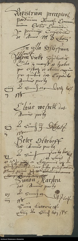 image.from.unit.number "Registrum pactuum bonorum communium in pecuniis ecclesiae Caminensis."