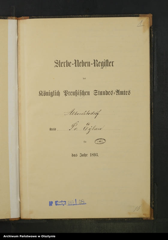 image.from.unit.number "Sterbe-Neben-Register Nr 1 - 33"