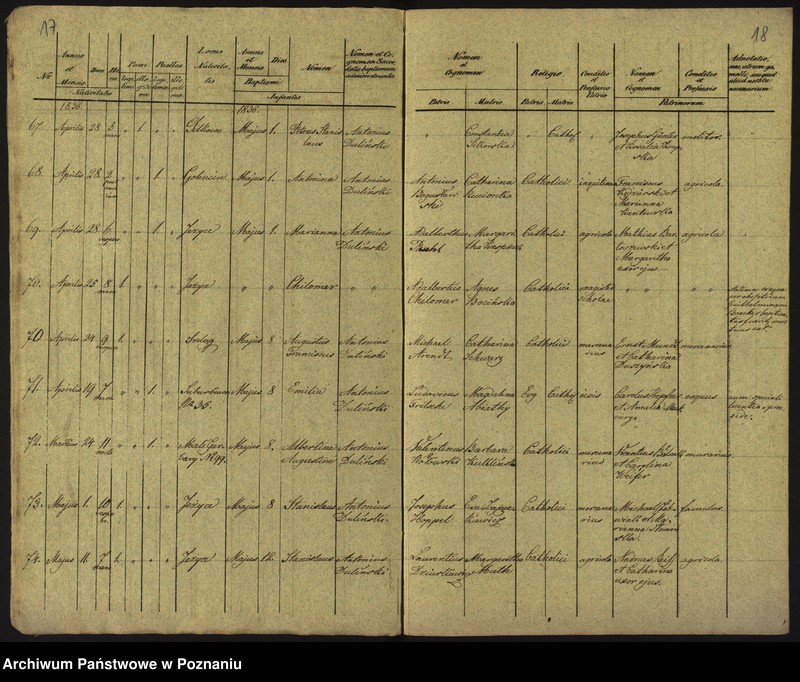 Obraz 12 z jednostki "Księga urodzeń"