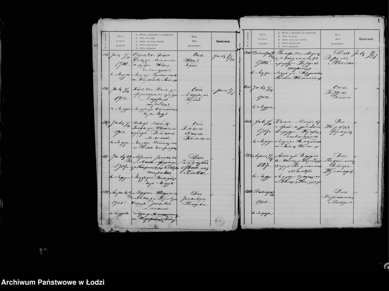 Obraz 5 z jednostki "[Księga urodzeń]"