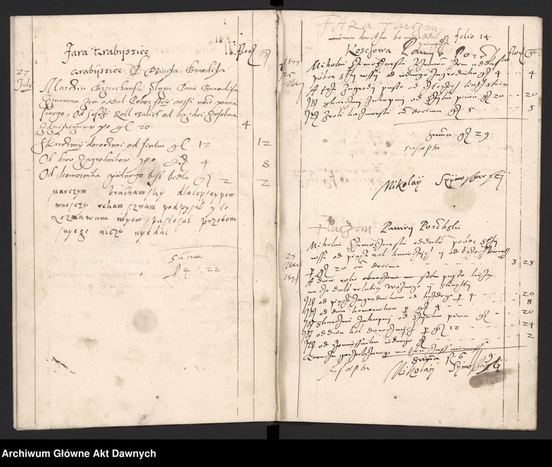 image.from.unit.number "[Rekognicjarz poborowy pow. śląskiego woj. krakowskiego]."