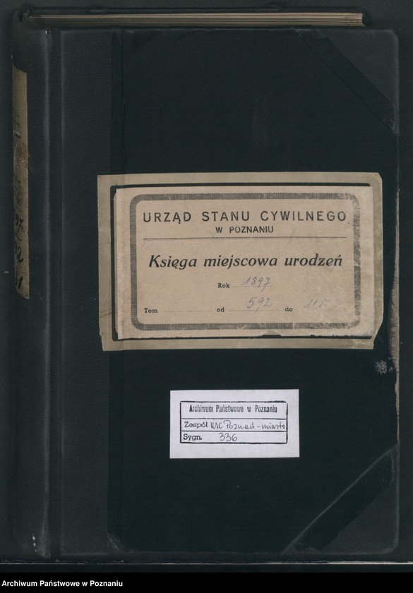 Obraz 2 z jednostki "Księga urodzeń t. II"