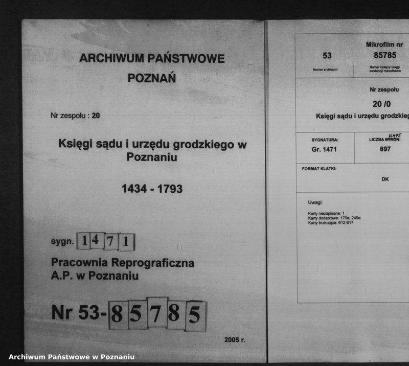 Obraz 1 z jednostki "Decreta officii [inducta]"