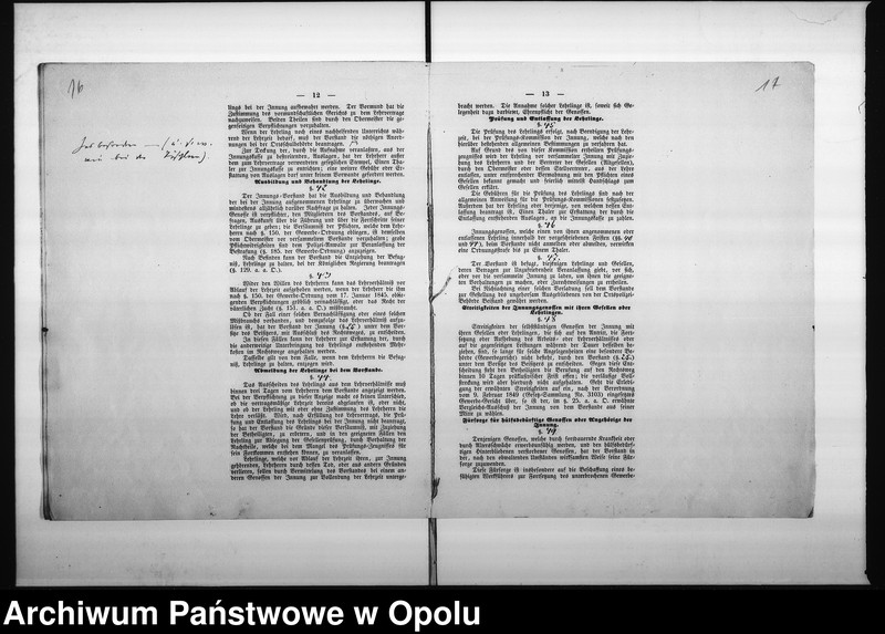 Obraz 13 z jednostki "Acta des Magistrats zu Oppeln betreffend das Statut der alten Schuhmacher Innung"