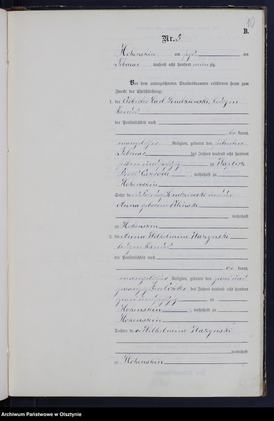 image.from.unit.number "Heiraths-Neben-Register Nr 1 - 22"