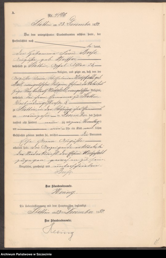 image.from.unit.number "Geburts-Register (Neben-Register) Band X"