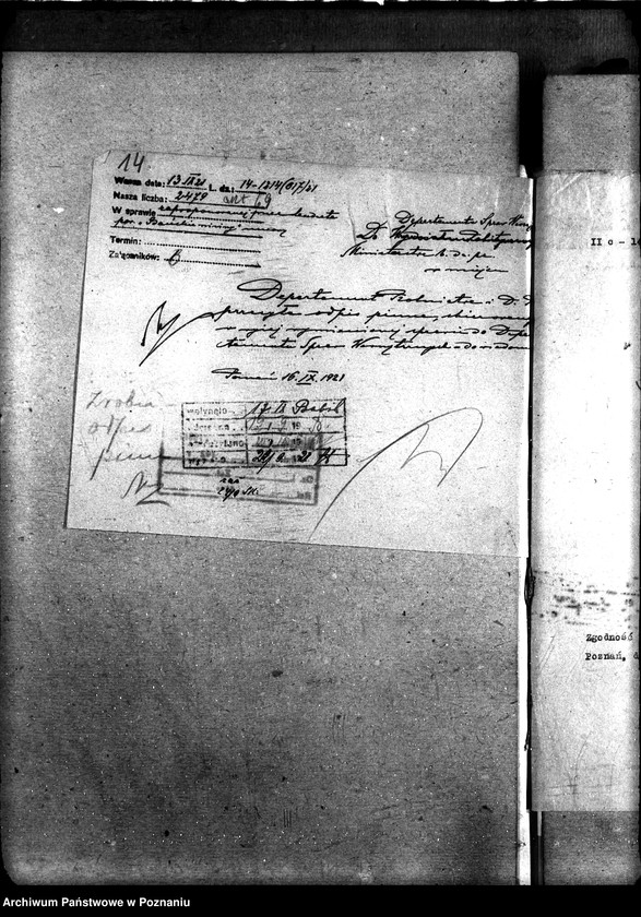 Obraz 18 z jednostki "Sprawy szczegółowo-administracyjne Układ polsko - gdański"