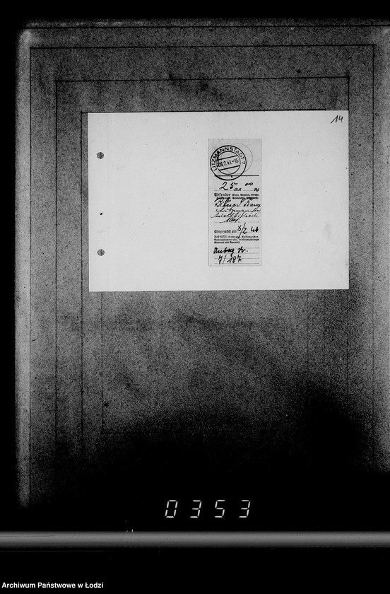 Obraz 18 z jednostki "J.196-210 [Wnioski Żydów w Getcie o zwrot długów za wzięty na kredyt towar przez kupujących]"