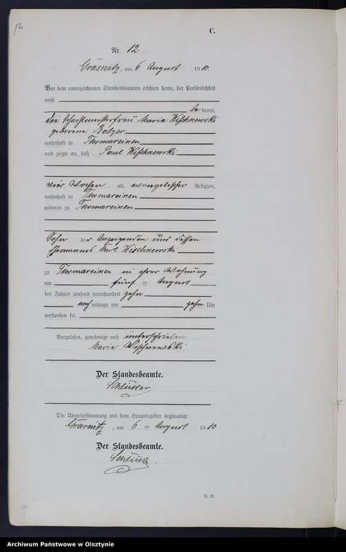 image.from.unit.number "Sterbe-Neben-Register Nr 1 - 20"