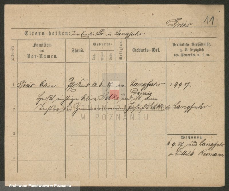 Obraz 13 z jednostki "Preidl (Prei..) - Prątkowski"