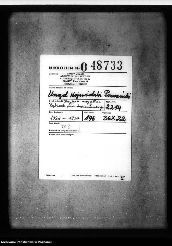 image.from.unit.number "Przyjęcie majątku Rąbinek powiat inowrocławski"
