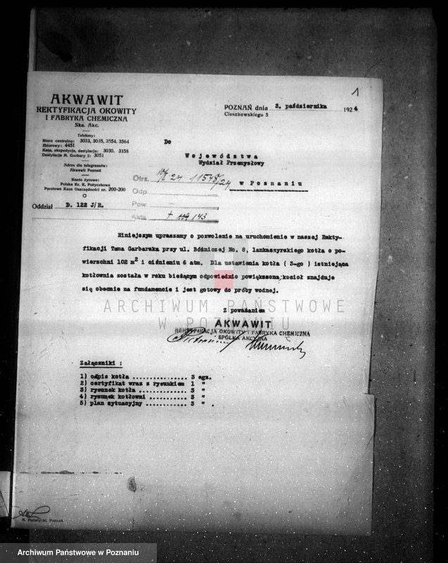 Obraz 5 z jednostki "Firma "Akwawit" S.A. Poznaniu"