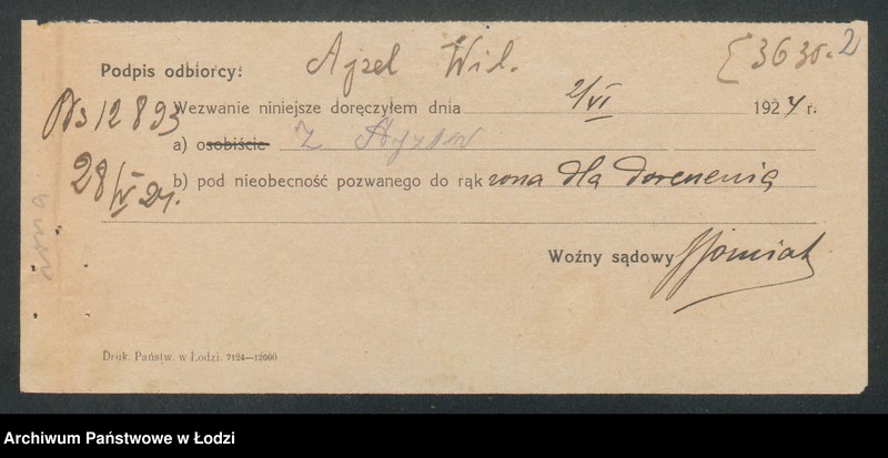 Obraz 4 z jednostki "Wilhelm Ajzele- sklep rzeźniczy"