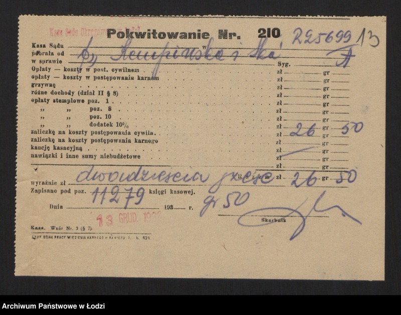 Obraz 15 z jednostki "Fajga Ruchla Kempińska, Nuta Zysia Ajbuszyc- wytwórnia trykotów"