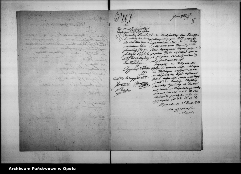 Obraz 9 z jednostki "Acta betreffend die Revision der Rechnungen der Domherr Franz Paulschen Schulstiftung und Ertheilung der Decharge für den Rendanten pro 1858 - 1862"