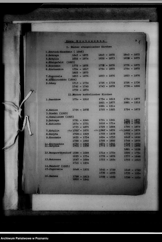 image.from.unit.number "[Wykazy ksiąg kościelnych ewangelickich, katolickich, stanu cywilnego, konwertytów oraz ksiąg meldunkowych z powiatu krotoszyńskiego]"