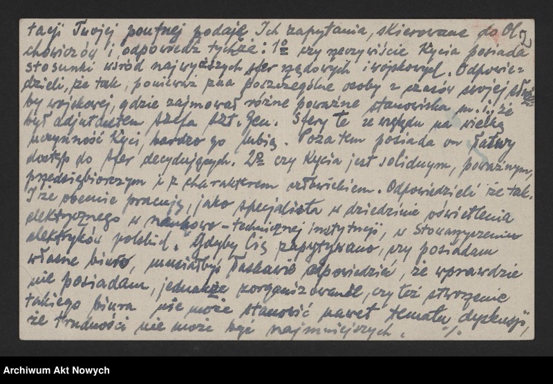 image.from.unit.number "Kycia Marceli, szwagier żony W. Sikorskiego. Prośba o poparcie w staraniach o uzyskanie przedstawicielstwa na Polskę szwajcarskiej fabryki broni z Neuhausen."