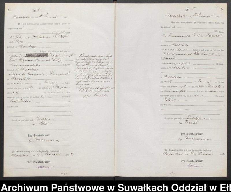 image.from.unit.number "Geburts-Neben-Register des Preussischen Standes-Amtes Angerburg Kreis Angerburg"