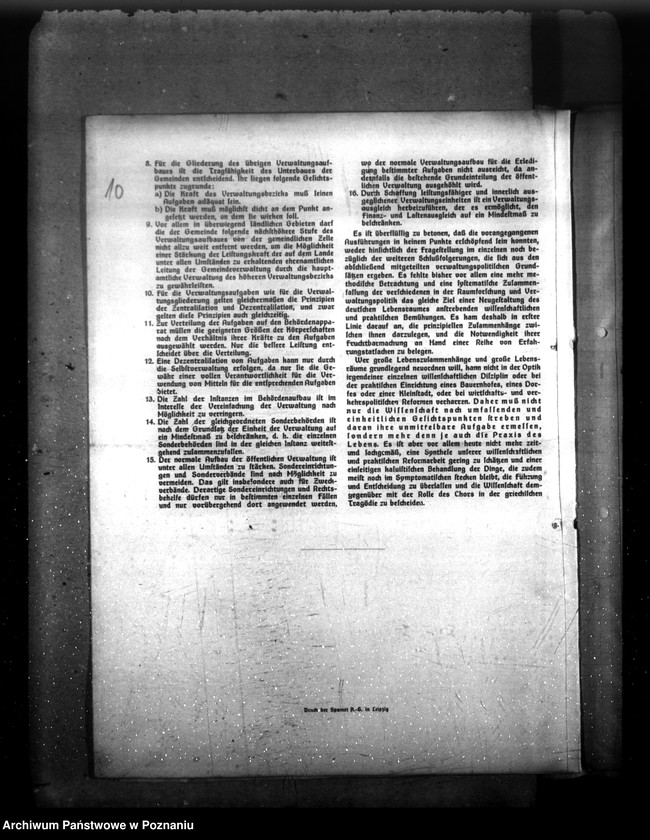 Obraz 14 z jednostki "Materiały dotyczące reformy administracji w Kraju Warty"