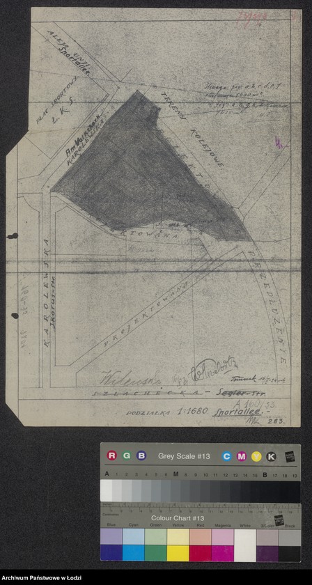 Obraz 1 z jednostki "Plan nieruchomości położonej przy ulicy Karolewskiej"