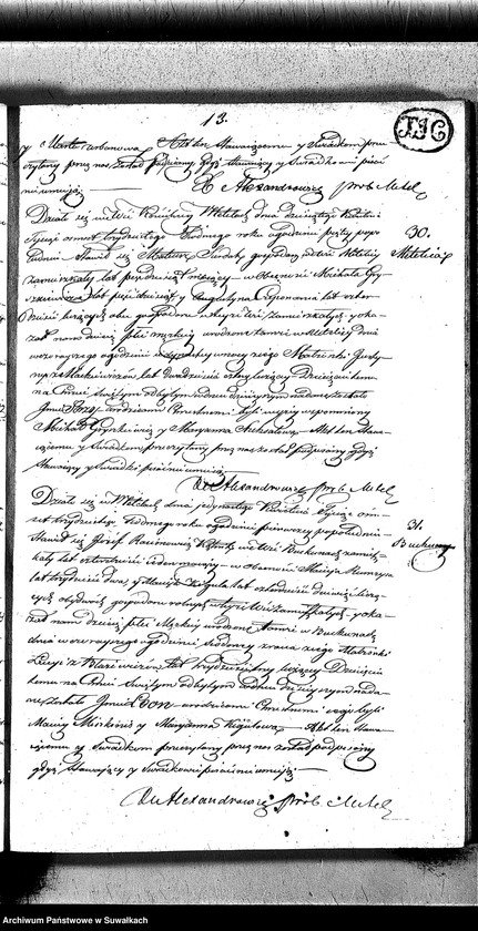 image.from.unit.number "Księga Duplikat zwana Aktów Cywilnych Urodzenia, Małżeństw i Zeyscia z R-u 1837 Parafii Metelskiey"