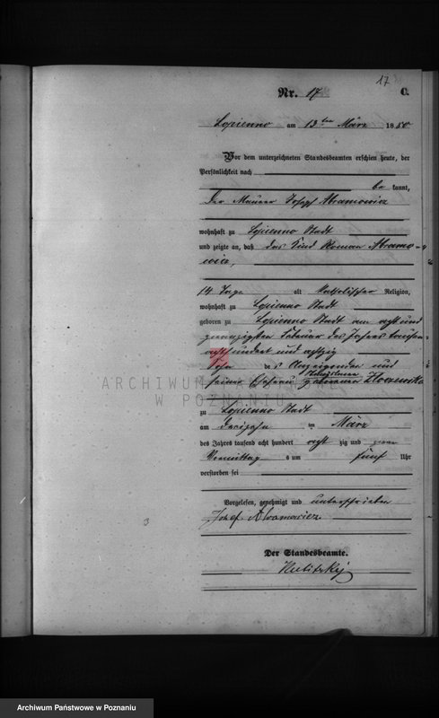 Obraz 19 z jednostki "Księga zgonów"