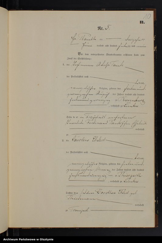 image.from.unit.number "Heiraths-Neben-Register Nr 1 - 13"
