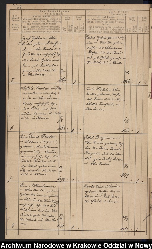 image.from.unit.number "Księga małżeństw"