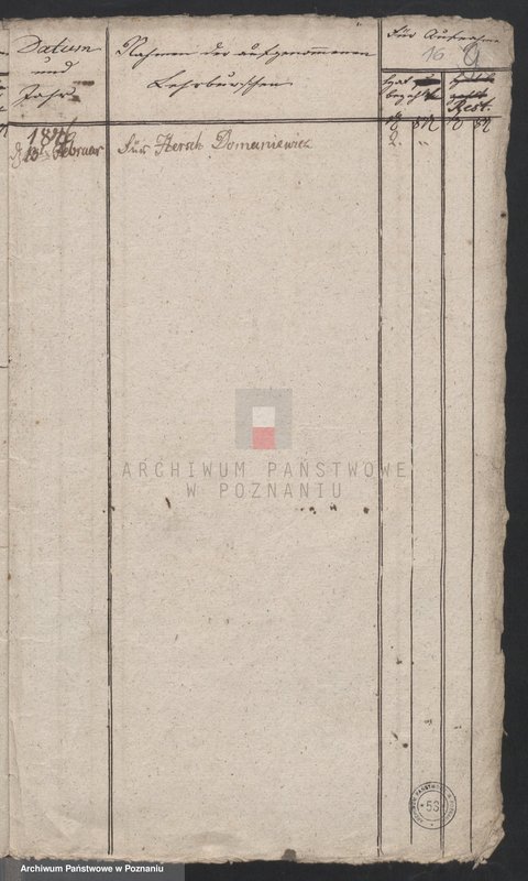 image.from.unit.number "Einnahme von Beiträgen für Arme von Quartalgeld,  Meister - Gesellen - und Lehrburschen - Eintragungen"