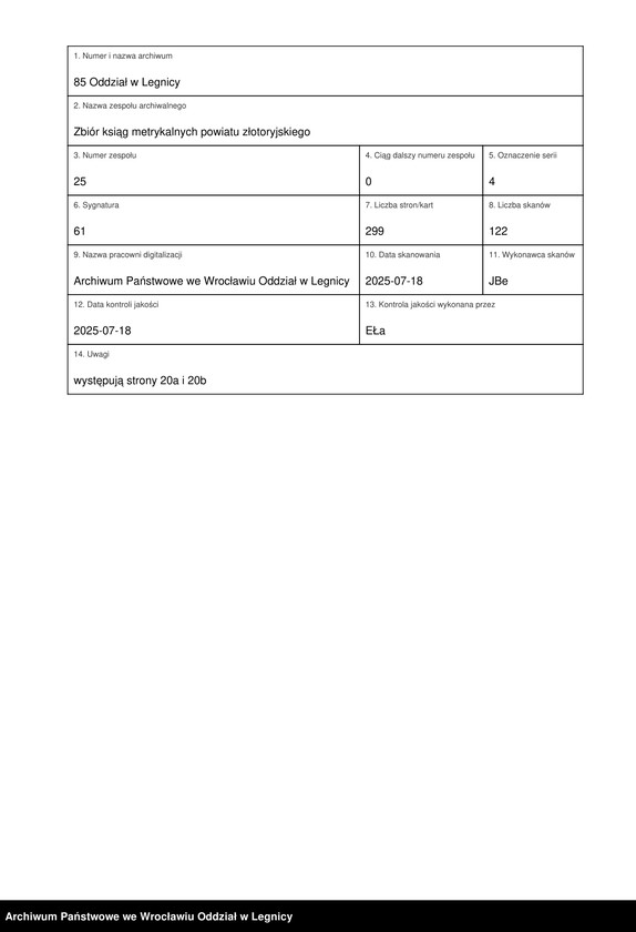 image.from.unit.number "Duplicat der Harpersdorfer Kirchenbücher von der Gemeinde Ober Harpersdorf Langen Neudorf"