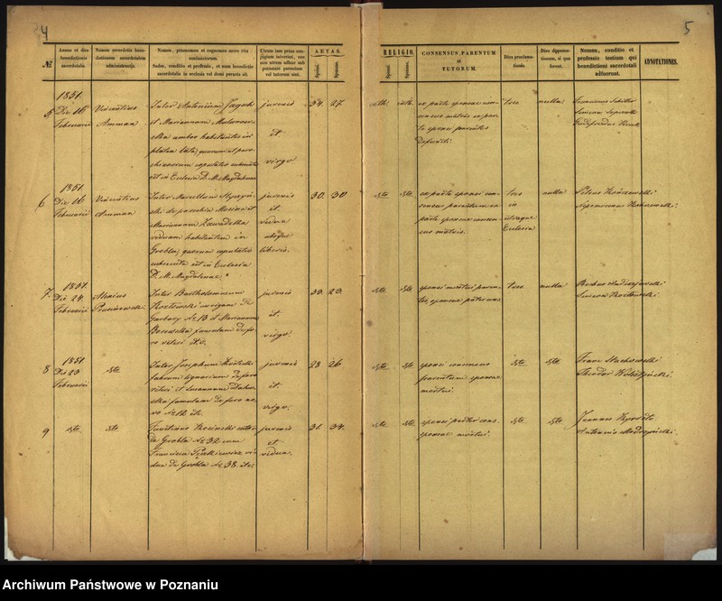 Obraz 5 z jednostki "Księga ślubów"