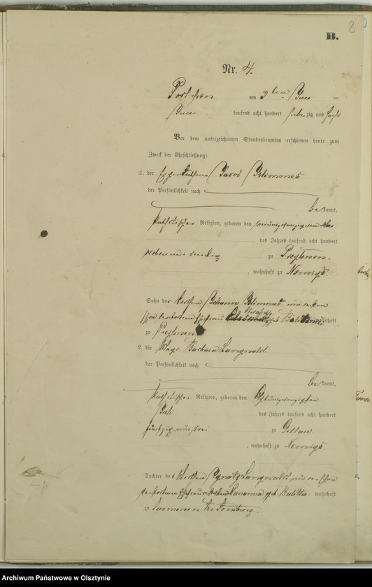 image.from.unit.number "Haupt-Heiraths-Register Nr 1 - 10"