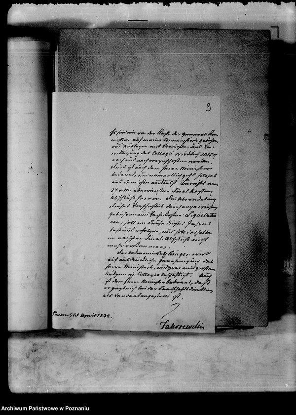 Obraz 15 z jednostki "Die persönlichen Verhältnisse des Geheimen Justizrats und Inspektors der königlichen Generalkommission, Herrn von Zakrzewski."