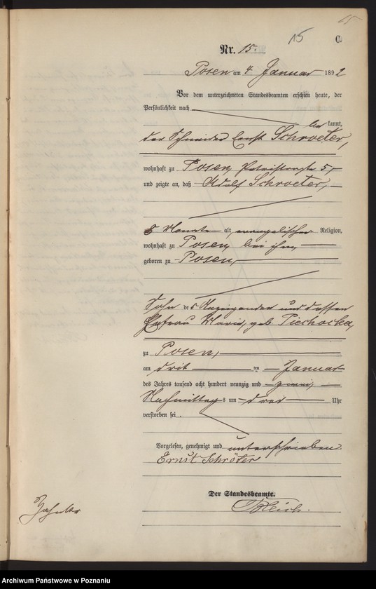 Obraz 18 z jednostki "Księga zgonów t. I"