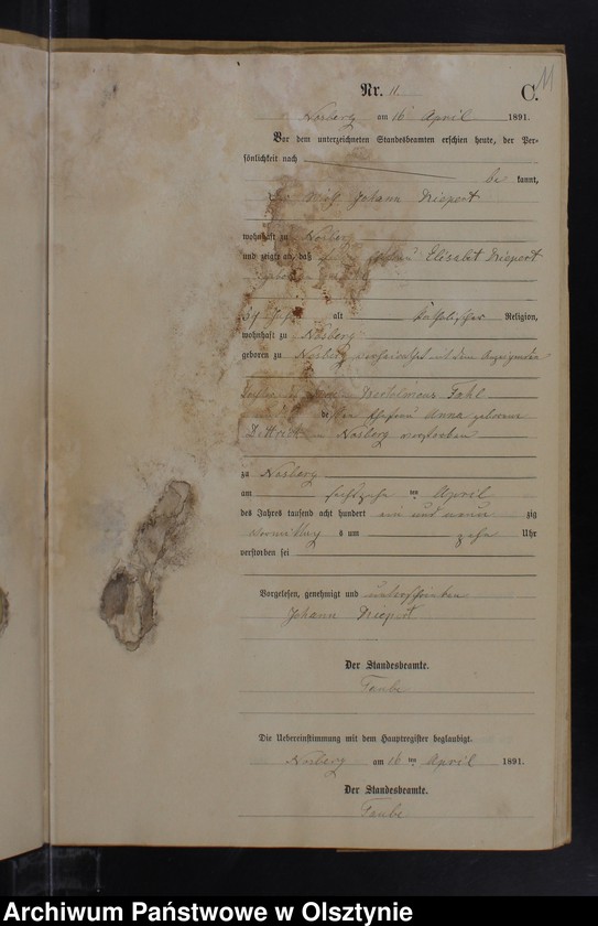 image.from.unit.number "Sterbe-Neben-Register Nr 1 - 38"