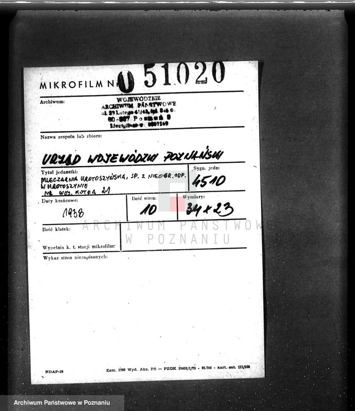 image.from.unit.number "Mleczarnia krotoszyńska, Spółka z nieogr. odpowiedzialnością w Krotoszynie nr woj. kotła 21"