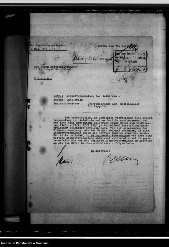 Obraz 5 z jednostki "Schulung des Personals der Gesundheitsämter"