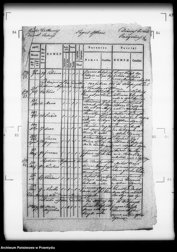 Obraz 20 z jednostki "[Kopie ksiąg metrykalnych parafii Boratyn z filią Ostrów (dekanat Bełz)]"