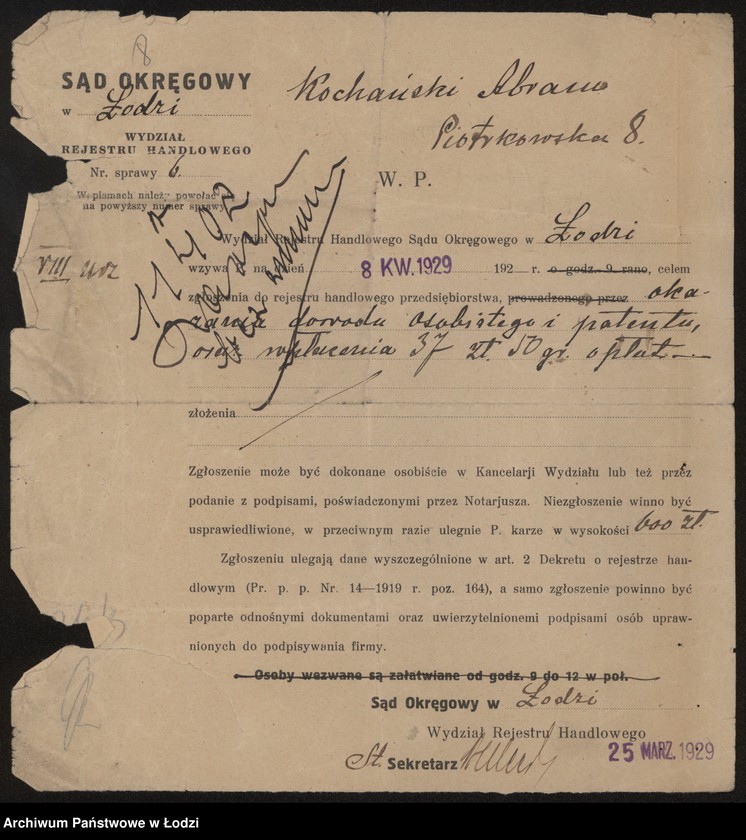 Obraz 10 z jednostki "Abram Kochański- sprzedaż garderoby damskiej"