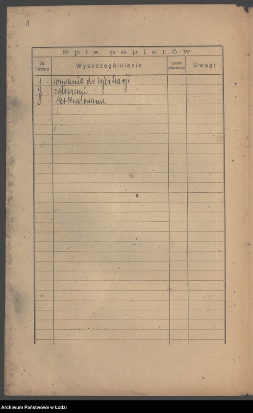 Obraz 3 z jednostki "Jakób L.Kajzer- wyrób towarów manufakturowych"