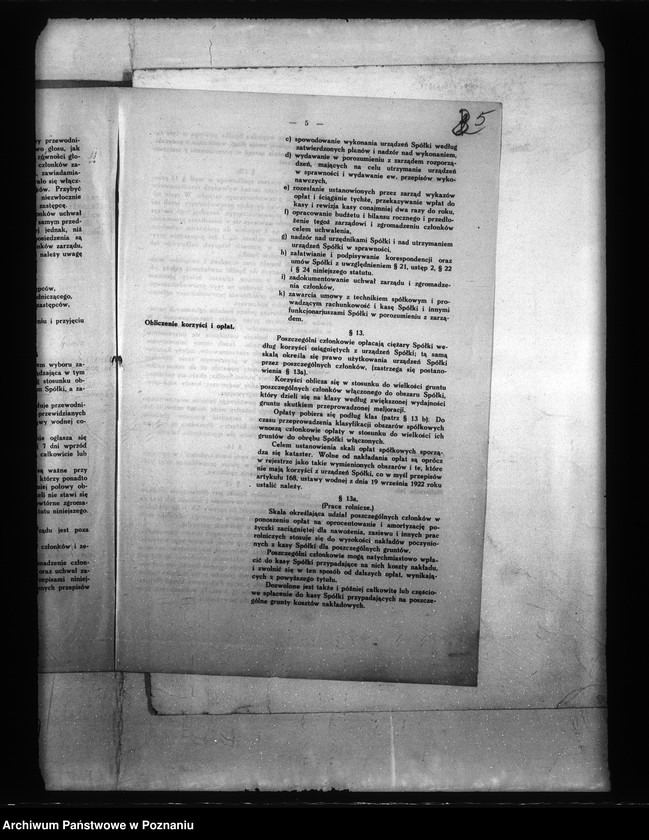 Obraz 9 z jednostki "Statut spółki odwodnienia w Świechocinie powiat międzychodzki"