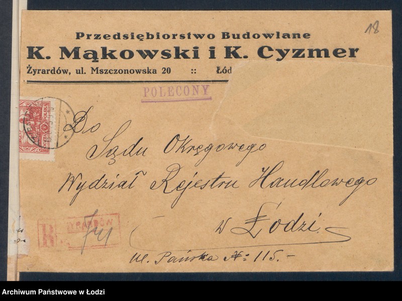 Obraz 20 z jednostki "K.Mąkowski i K.Cyzmer- przedsiębiorstwo budowlane"