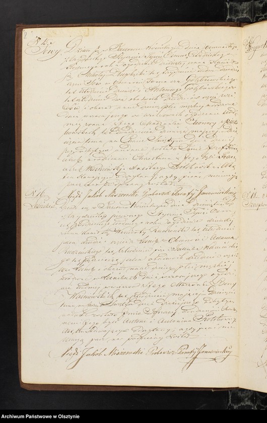 image.from.unit.number "Duplicat Akt Urodzenia Zaślubienia i Zeyścia Urzędnika Stanu Cywilnego Parafij Janowie[ckie]y za Rok 1847"