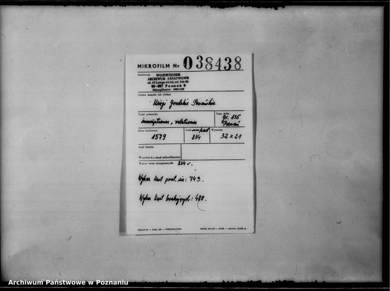 Obraz 2 z jednostki "Inscriptiones, relationes [inducta]"