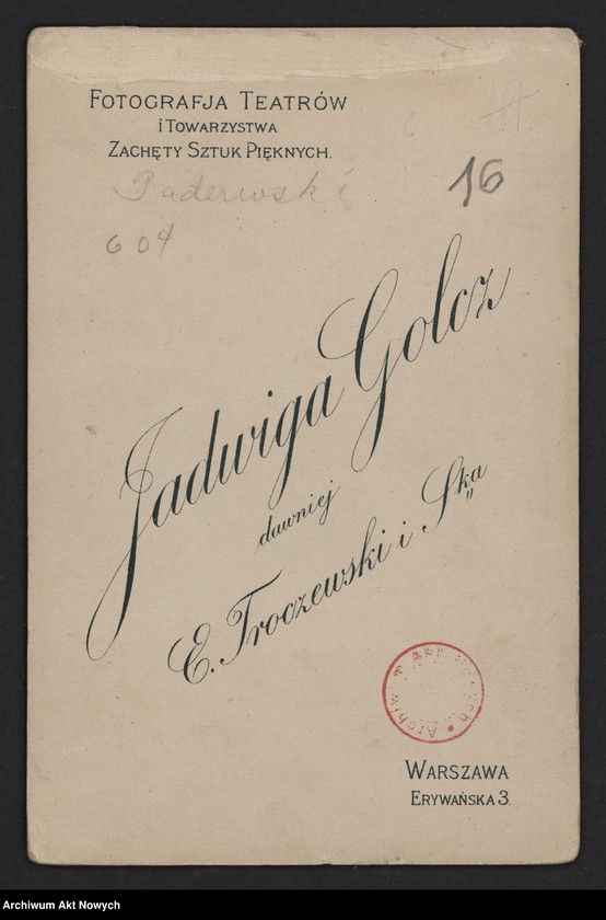 image.from.unit.number "I. J. Paderewski w latach 1895-1915. Fotografie"