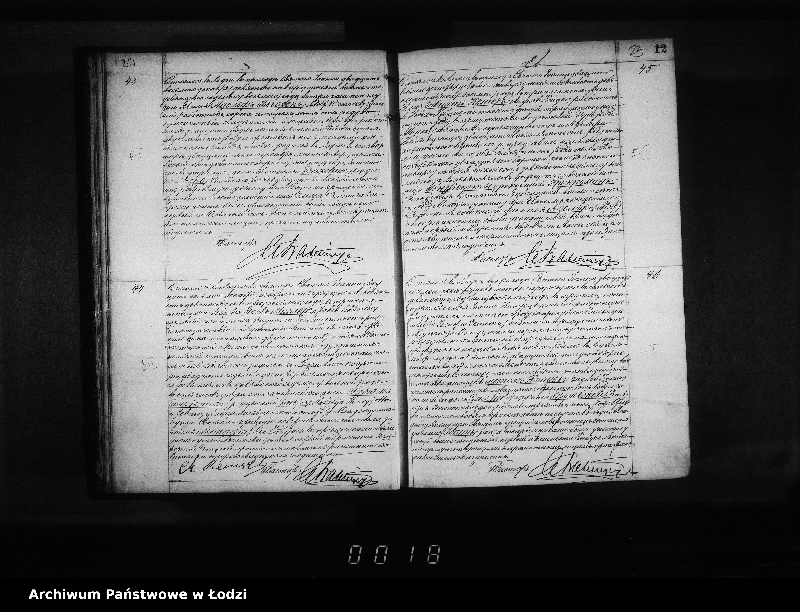 Obraz 16 z jednostki "Akta urodzeń, małżeństw i zgonów"